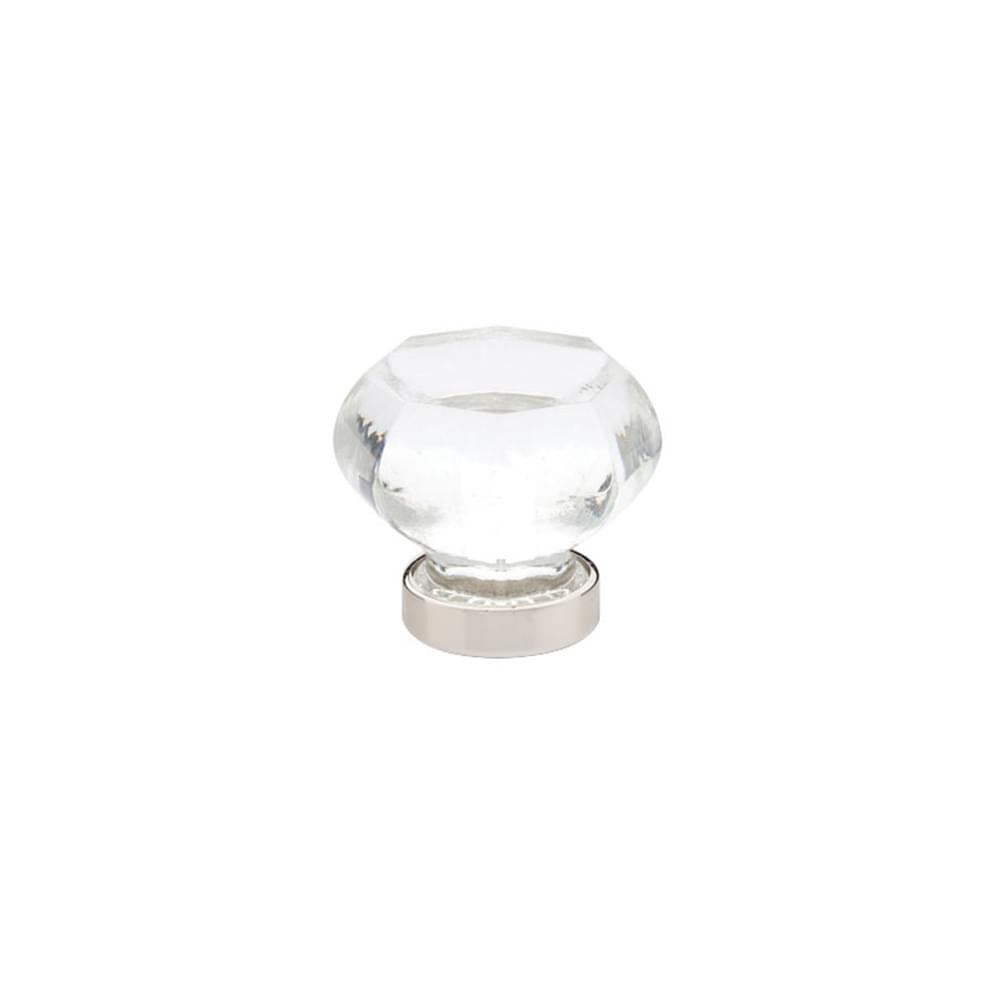Emtek 86011US10B Old Town Clear 1-1/4" Cabinet Knob Oil Rubbed Bronze Finish.