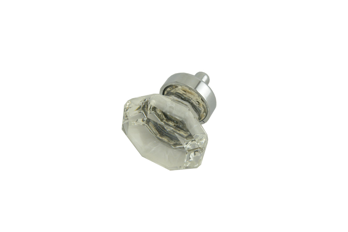 Emtek 86011US10B Old Town Clear 1-1/4" Cabinet Knob Oil Rubbed Bronze Finish.