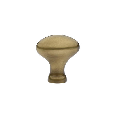 Emtek 86015US3 Egg 1" Cabinet Knob Polished Brass Lifetime Finish.