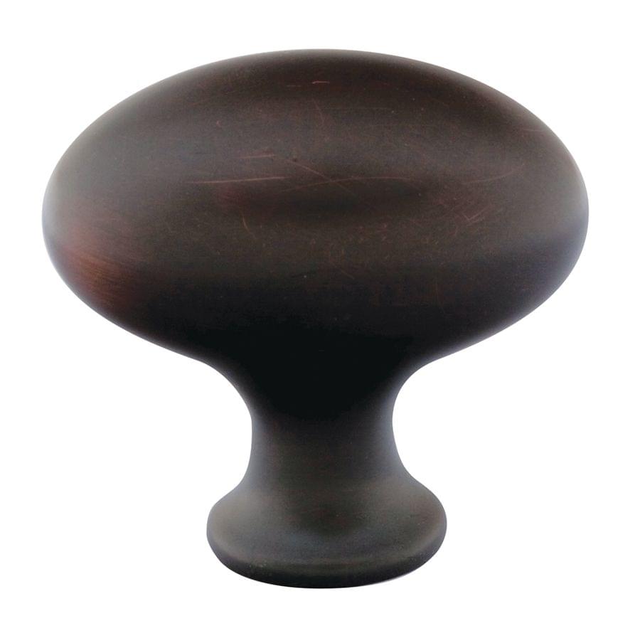 Emtek 86016US10B Egg 1-1/4" Cabinet Knob Oil Rubbed Bronze Finish.