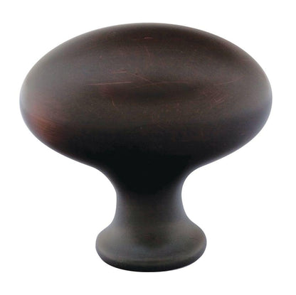 Emtek 86016US10B Egg 1-1/4" Cabinet Knob Oil Rubbed Bronze Finish.