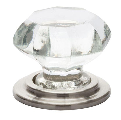 Emtek 86028US10B Old Town Clear 1-3/4" Cabinet Knob Oil Rubbed Bronze Finish.
