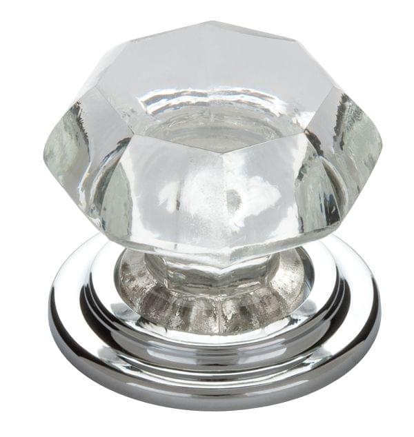 Emtek 86028US10B Old Town Clear 1-3/4" Cabinet Knob Oil Rubbed Bronze Finish.