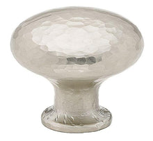 Emtek 86037US15 Round Dimpled 1-1/4" Cabinet Knob Satin Nickel Finish.