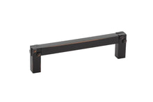 Emtek 86045US10B Mortise and Tenon Cabinet Pull with 4" Center To Center Oil Rubbed Bronze Finish.