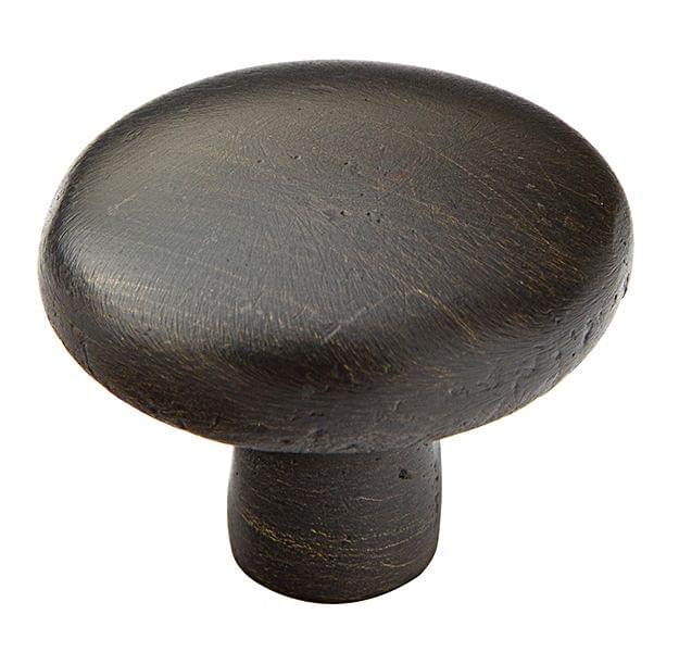 Emtek 86058MB Bronze Round 1-1/4" Cabinet Knob Medium Bronze Finish.