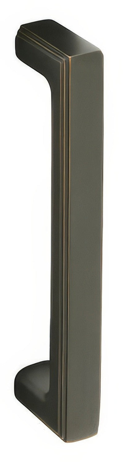 Emtek Classic Brass 8" Center to Center Solid Brass Wilshire Door Pull