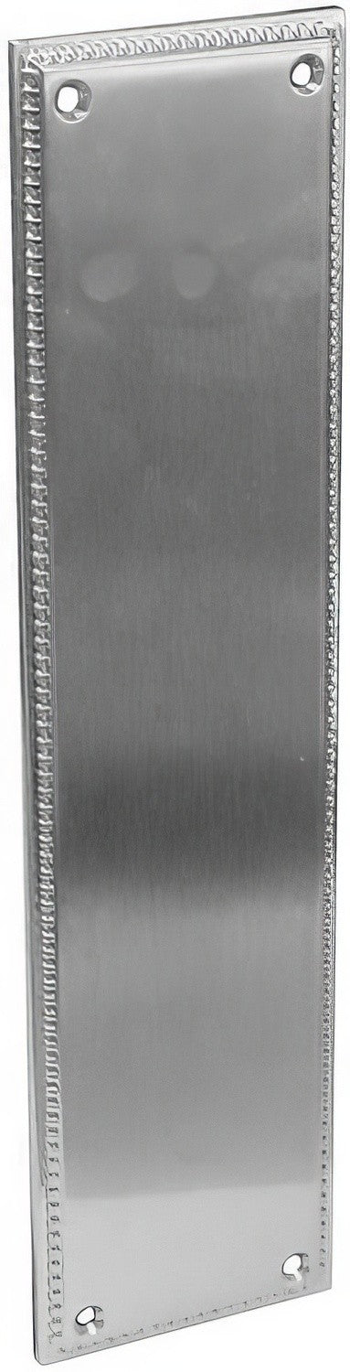 Emtek Designer Brass 12" Height Solid Brass Knoxville Push Plate