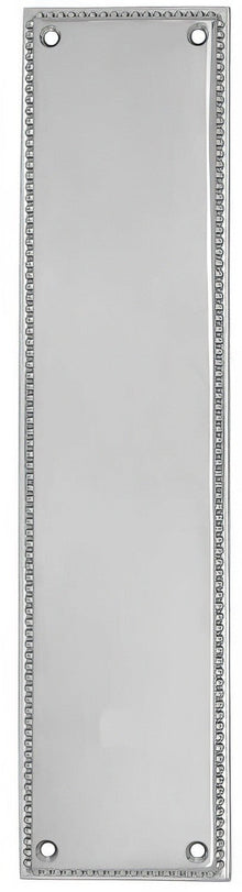 Emtek Designer Brass 12" Height Solid Brass Knoxville Push Plate