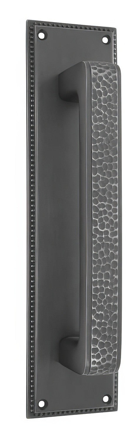Emtek 12" Height Solid Brass Knoxville Pull Plate - Plate Only