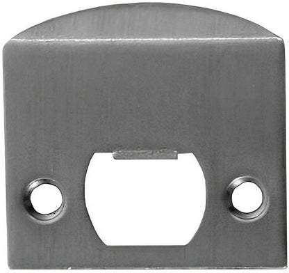 Emtek 86086US Solid Brass Extended Lip Strike with Screw Set.