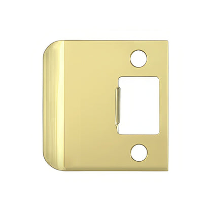 Emtek 86086US Solid Brass Extended Lip Strike with Screw Set