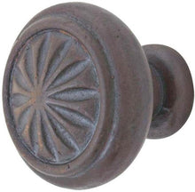 Emtek 86091MB Tuscany Round 1" Cabinet Knob Medium Bronze Finish.