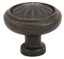 Emtek 86092MB Tuscany Round 1-1/4" Cabinet Knob Medium Bronze Finish.