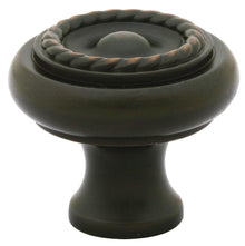 Emtek 86113US10B Rope 1-1/4" Cabinet Knob Oil Rubbed Bronze Finish.