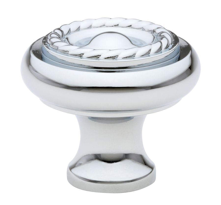 Emtek 86113US10B Rope 1-1/4" Cabinet Knob Oil Rubbed Bronze Finish.