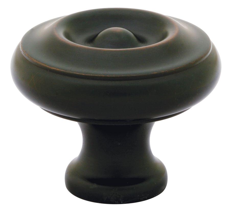 Emtek 86115US10B Waverly 1-1/4" Cabinet Knob Oil Rubbed Bronze Finish.