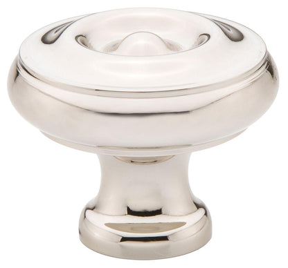 Emtek 86115US14 Waverly 1-1/4" Cabinet Knob Polished Nickel Lifetime Finish.