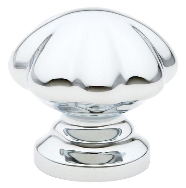 Emtek 86121US26 Melon 1" Cabinet Knob Polished Chrome Finish.
