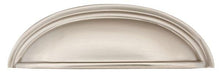 Emtek 86123US14 Cup Cabinet Pull with 3" Center To Center Polished Nickel Lifetime Finish.