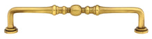 Emtek 86129US7 Spindle Cabinet Pull with 3-1/2" Center To Center French Antique Brass Finish.