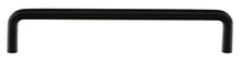 Emtek 86133US19 Wire Cabinet Pull with 4" Center To Center Flat Black Finish.