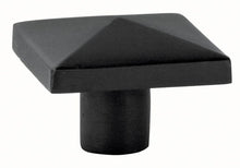 Emtek 86146FB Square 1-5/8" Cabinet Knob Flat Black Bronze Finish.