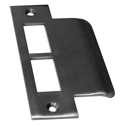 Emtek 4-7/8" X 2-1/2" Solid Brass Extended Mortise Strikeplate with Understrikeplate and Screws