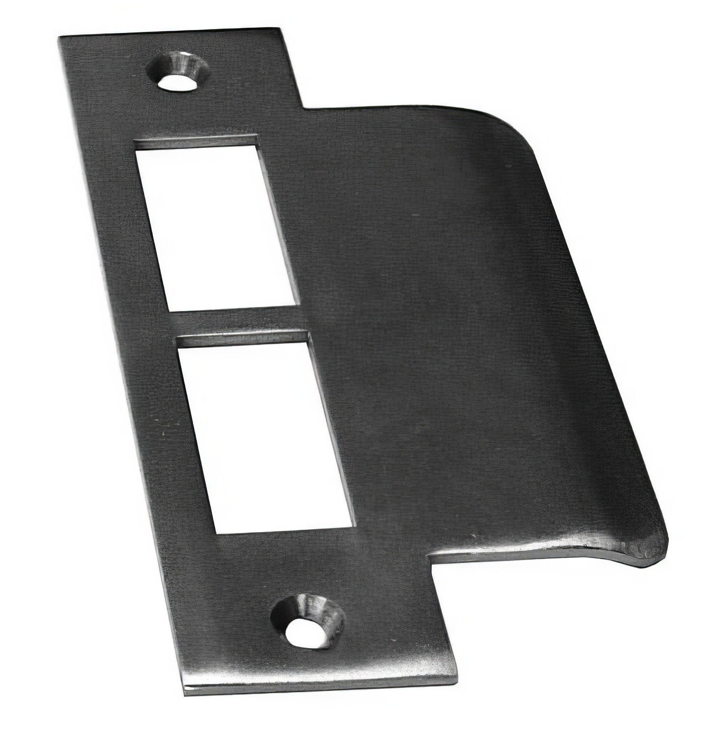 Emtek 4-7/8" X 2-1/2" Solid Brass Extended Mortise Strikeplate with Understrikeplate and Screws