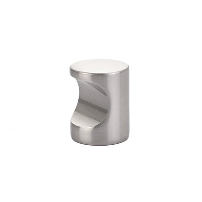 Emtek 86151US15 Large Modern Finger Cabinet Pull Satin Nickel Finish.