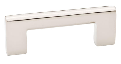 Emtek 86161US14 Trail Cabinet Pull with 3" Center To Center Polished Nickel Lifetime Finish.