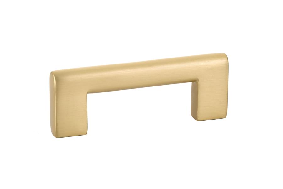 Emtek 86161US14 Trail Cabinet Pull with 3" Center To Center Polished Nickel Lifetime Finish.