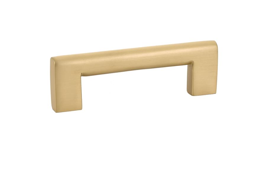Emtek 86162US14 Trail Cabinet Pull with 3-1/2" Center To Center Polished Nickel Lifetime Finish.