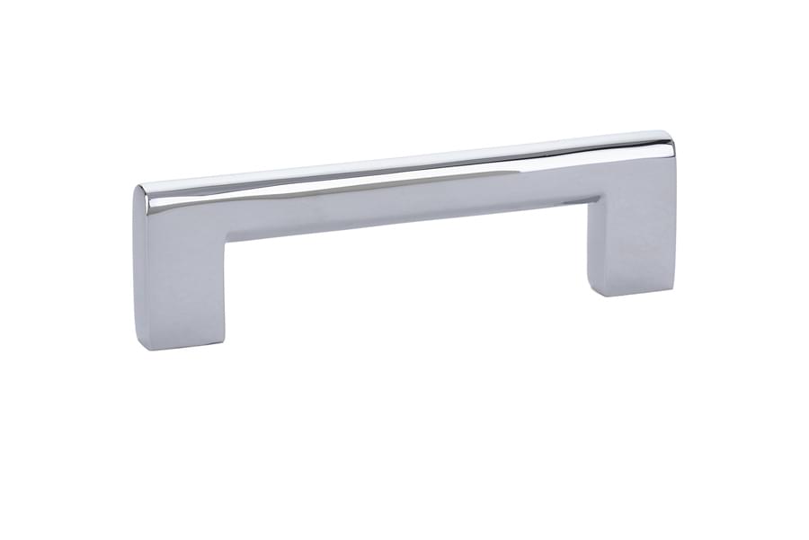 Emtek 86163US10B Trail Cabinet Pull with 4" Center To Center Oil Rubbed Bronze Finish.