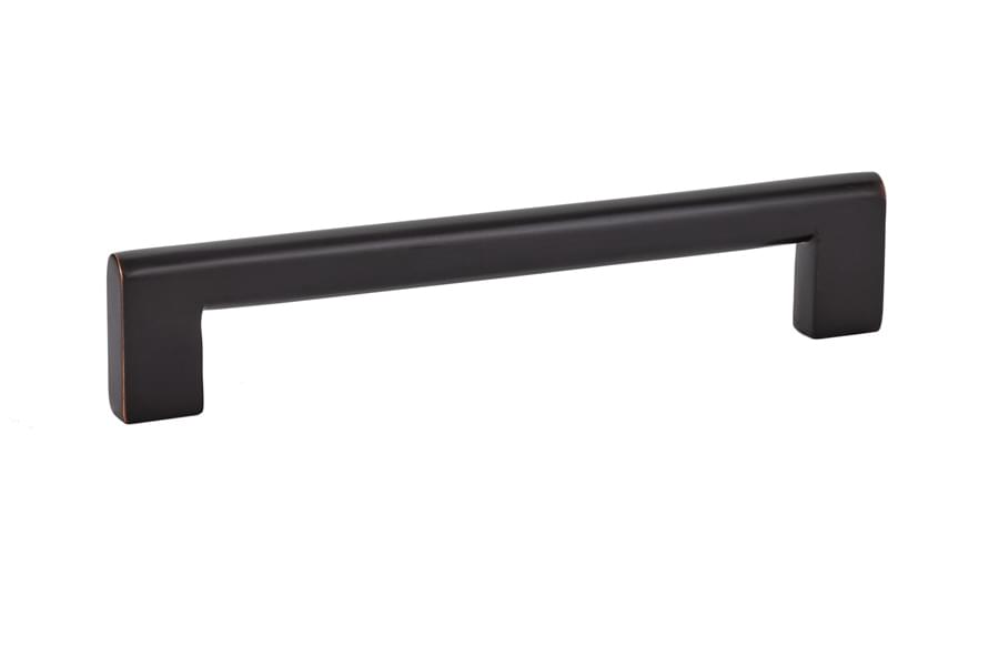 Emtek 86164US10B Trail Cabinet Pull with 6" Center To Center Oil Rubbed Bronze Finish.