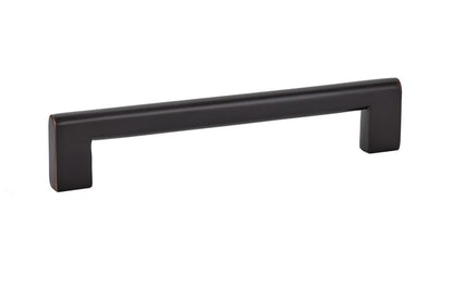 Emtek 86164US10B Trail Cabinet Pull with 6" Center To Center Oil Rubbed Bronze Finish.