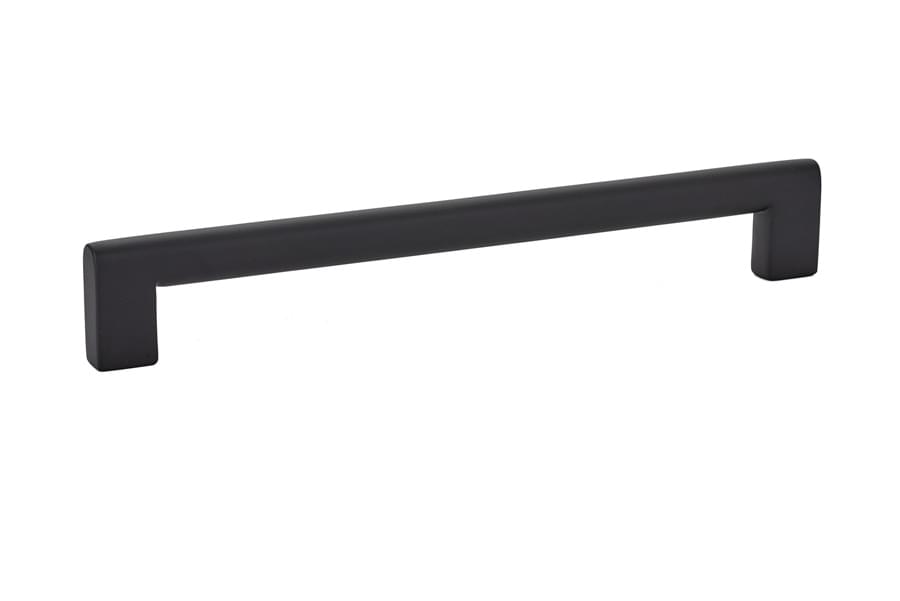 Emtek 86165US10B Trail Cabinet Pull with 8" Center To Center Oil Rubbed Bronze Finish.