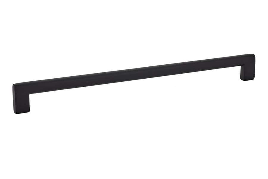 Emtek 86166US10B Trail Cabinet Pull with 12" Center To Center Oil Rubbed Bronze Finish.