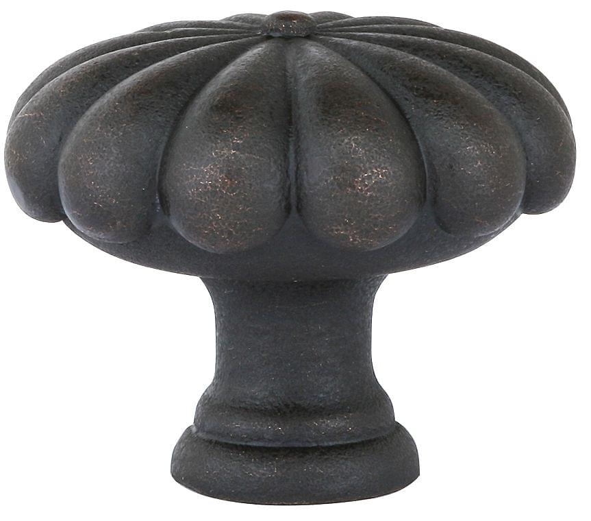 Emtek 86230MB Fluted 1-1/4" Cabinet Knob Medium Bronze Finish.