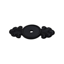 Emtek 86234FB Tuscany Bronze Backplate for Cabinet Knob Flat Black Bronze Finish.