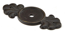 Emtek 86234MB Tuscany Bronze Backplate for Cabinet Knob Medium Bronze Finish.