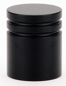 Emtek 86268US19 Metric 1" Cabinet Knob Flat Black Finish.