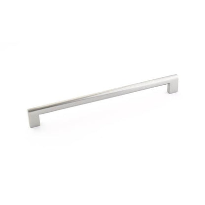 Emtek 86273US15 Trail Cabinet Pull with 10" Center To Center Satin Nickel Finish.