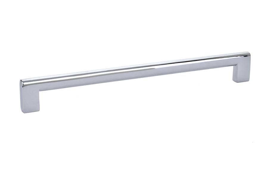 Emtek 86273US15 Trail Cabinet Pull with 10" Center To Center Satin Nickel Finish.