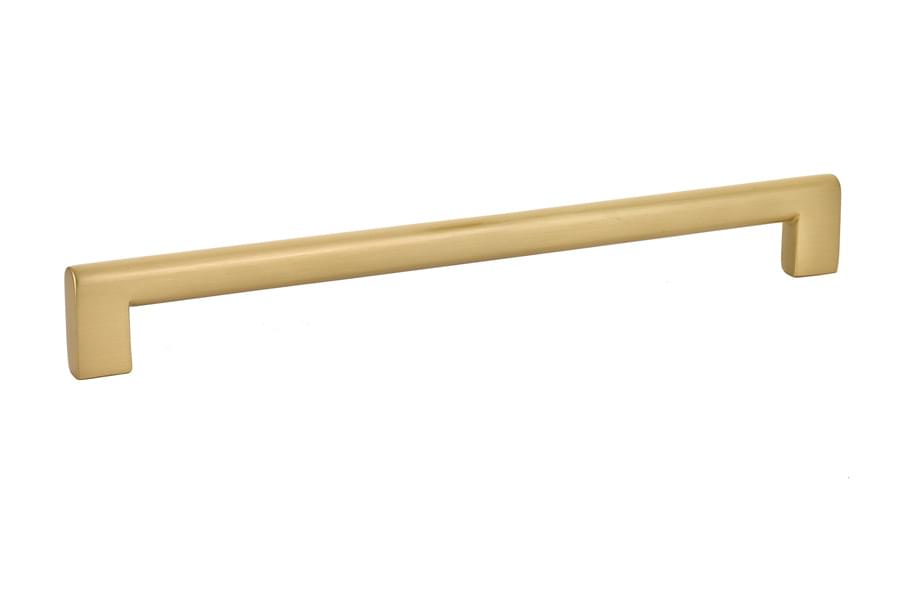 Emtek 86273US15 Trail Cabinet Pull with 10" Center To Center Satin Nickel Finish.