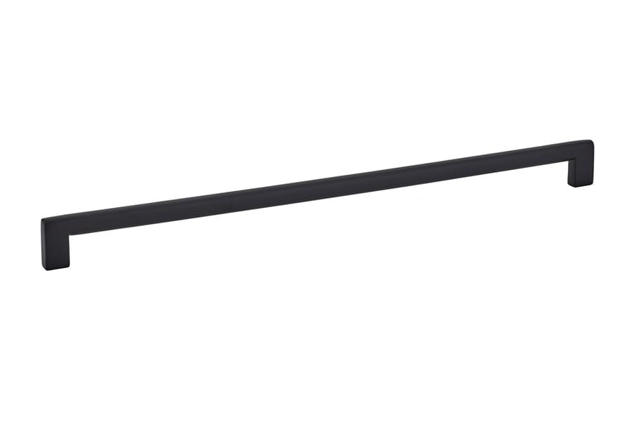 Emtek 86274US15 Trail Cabinet Pull with 16" Center To Center Satin Nickel Finish.