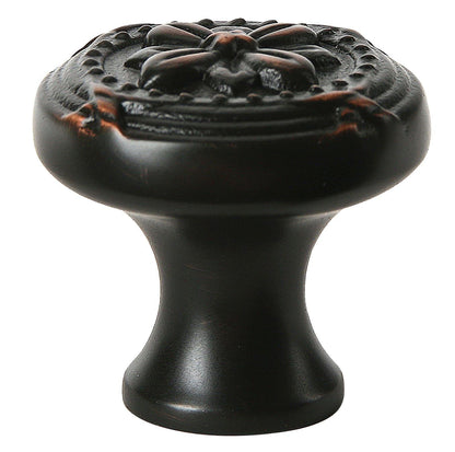 Emtek 86277US10B Ribbon and Reed 1-1/4" Cabinet Knob Oil Rubbed Bronze Finish.