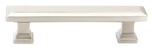 Emtek 86302US14 Geometric Rectangular Cabinet Pull with 6" Center to Center Polished Nickel Lifetime Finish.
