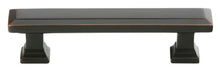Emtek 86303US10B Geometric Rectangular Cabinet Pull with 10" Center to Center Oil Rubbed Bronze Finish.