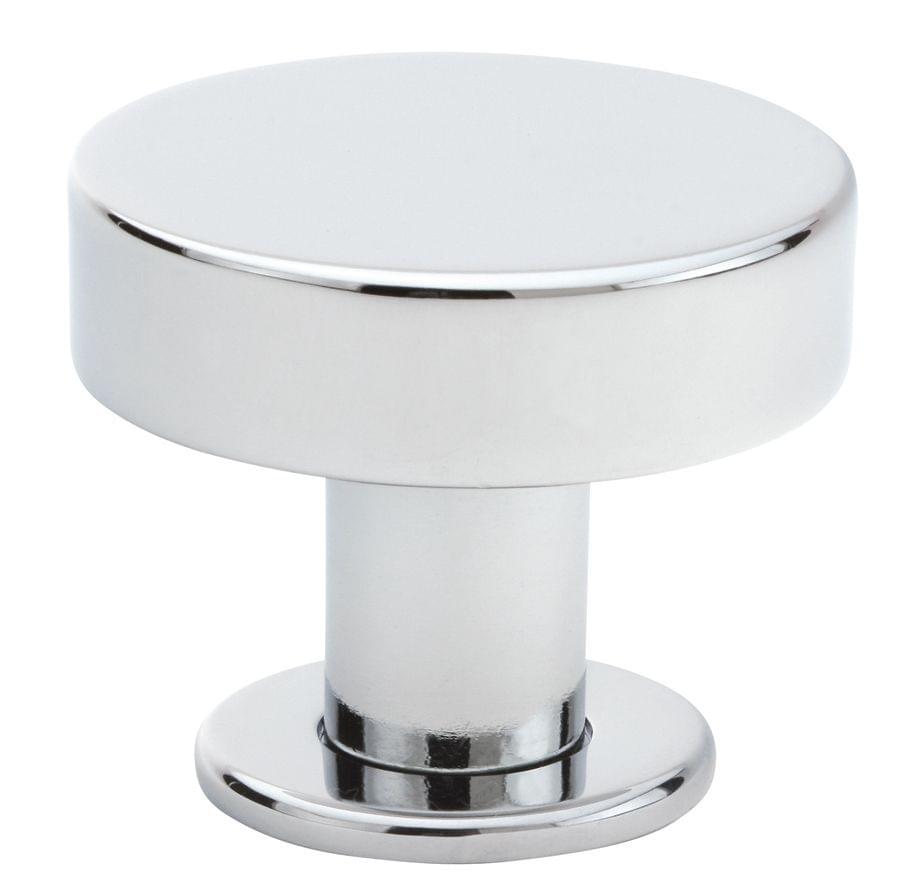 Emtek 86323US26 Cadet 1-3/4" Cabinet Knob Polished Chrome Finish.